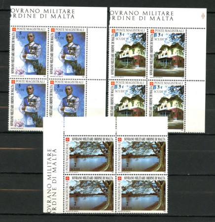 1988 - LOTTO/19514Q - SMOM -  ESPLORAZIONE  DI LUIGI DI SAVOIA 3V. -  QUARTINE