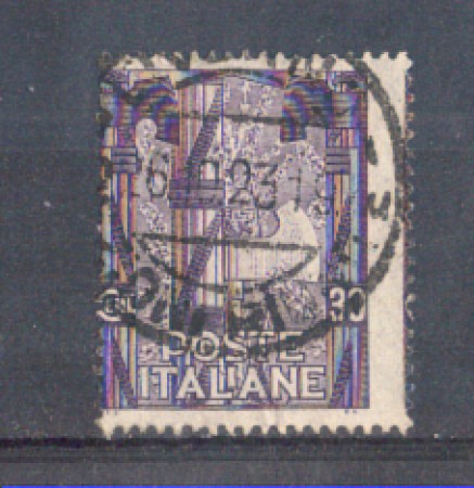 1923 - LOTTO/REG142U - REGNO - 30c. MARCIA SU ROMA - USATO