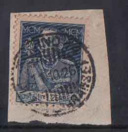 1925 - LOTTO/REG191UC - REGNO - 1,25 L. GIUBILEO DENT. 11 USATO