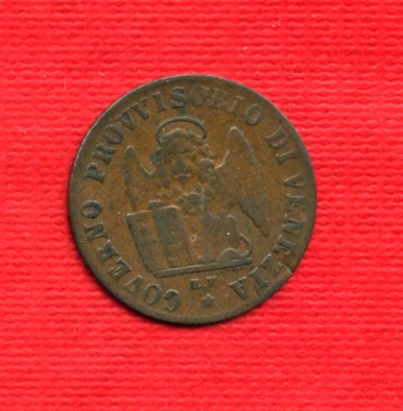 1849 - VENEZIA GOVERNO PROVVISORIO - LOTTO/M21156 - 1 CENTESIMO