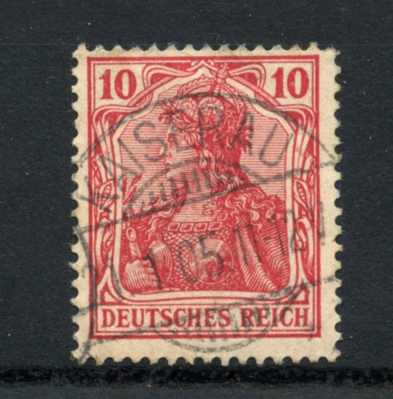1902 - LOTTO/17685 - GERMANIA - 10p. ROSSO - USATO