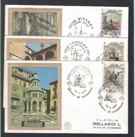 1979 - LOTTO/6709Z - REPUBBLICA - FONTANE 7° SERIE - FDC