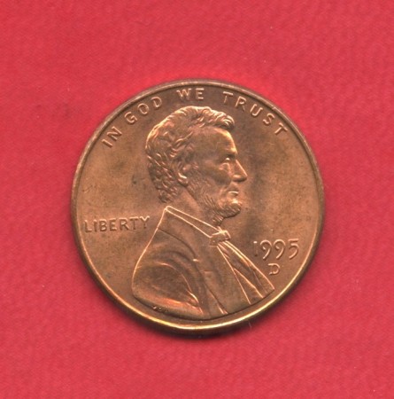1995D - STATI UNITI - 1 CENT. LINCOLN - LOTTO/M26243