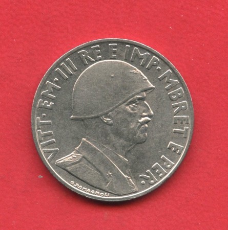 1939 - ALBANIA - LOTTO/M39712 - 1 LEK V. EMANUELE III° -