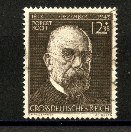1944 - GERMANIA REICH - ROBERT KOCH - USATO - LOTTO/37529