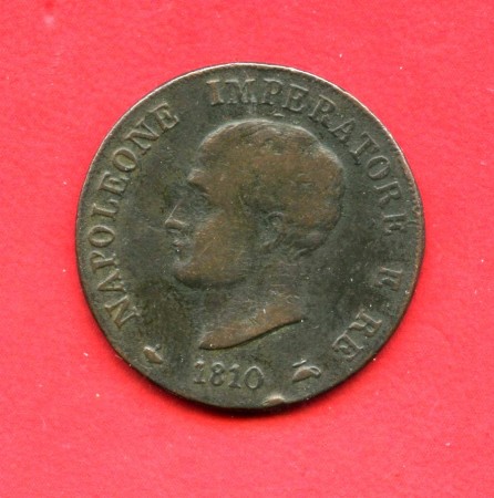 1810 - REGNO - LOTTO/M48240 - 1 SOLDO NAPOLEONE I°