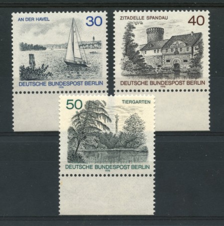 1976 - LOTTO/15600 - BERLINO  - VEDUTE 3v. - NUOVI