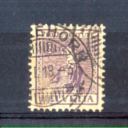 1917 - LOTTO/10613U - SVIZZERA - 3+2 CENT. PRO JUVENTUTE - USATO
