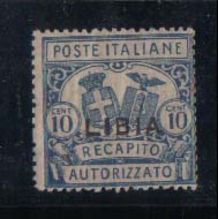 LIBIA - 1929 - LOTTO/610 - 10c. RECAPITO