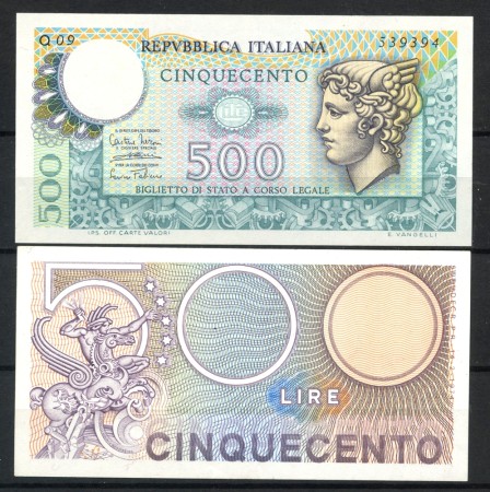 REPUBBLICA ITALIANA -  LOTTO/38449 - 500 LIRE MERCURIO