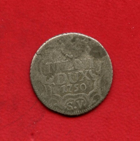 1750 -  DUCATO DI MILANO - LOTTO/M47980 - MARIA TERESA D'ASBURGO 5 SOLDI ARGENTO