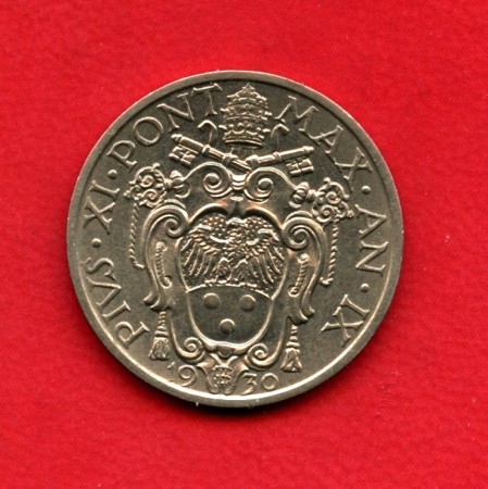 1930 - VATICANO - 20 CENTESIMI PIO XI° - LOTTO/M36126