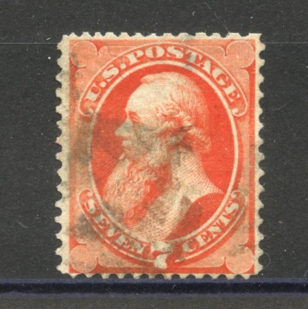 1870 - STATI UNITI - LOTTO/40839 - 7 CENT. VERMIGLIO E. STANTON - USATO