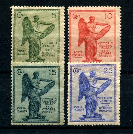 1921  - REGNO - 3° ANNIV. VITTORIA  4v. - NUOVI - LOTTO/36718