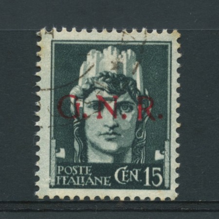 1944 - LOTTO/14863 - RSI - 15 CENT. IMPERIALE - USATO
