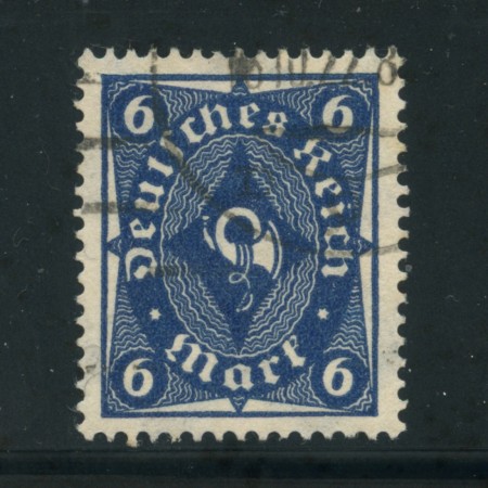 1922 - LOTTO/17817 - GERMANIA REICH - 6m. AZZURRO -  USATO