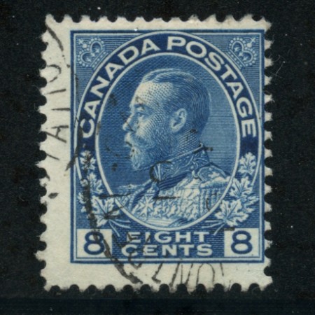 1917 - LOTTO/20489 - CANADA - 8c. BLU  - USATO