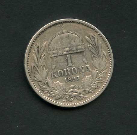 1893 - LOTTO/M16113 -  1 KORONA  ARGENTO F. GIUSEPPE