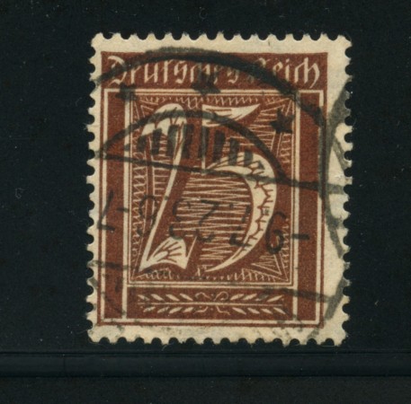 1922 - LOTTO/17773 - GERMANIA REICH - 25p. BRUNO - USATO