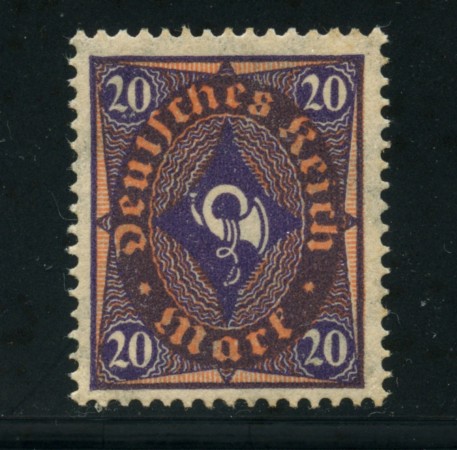 1922 - LOTTO/17805 - GERMANIA REICH - 20m. VIOLETTO ROSSO - NUOVO