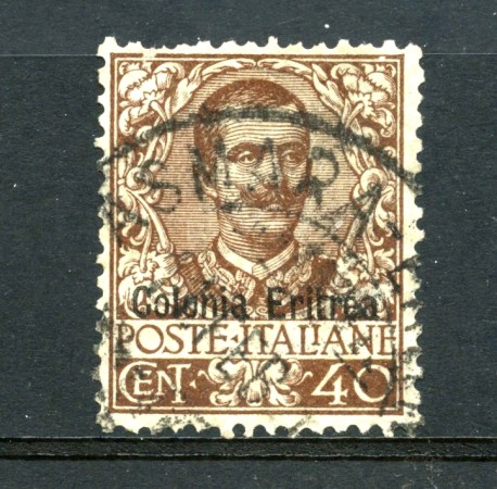 1903 - ERITREA - LOTTO/24966 - 40 cent. VITT. EMAN. III° - USATO