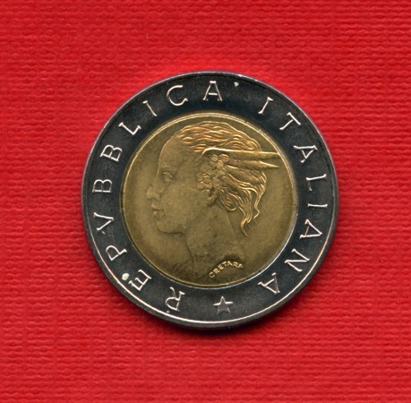 1991 - LOTTO/M16665 - REPUBBLICA - 500 LIRE TESTA PICCOLA