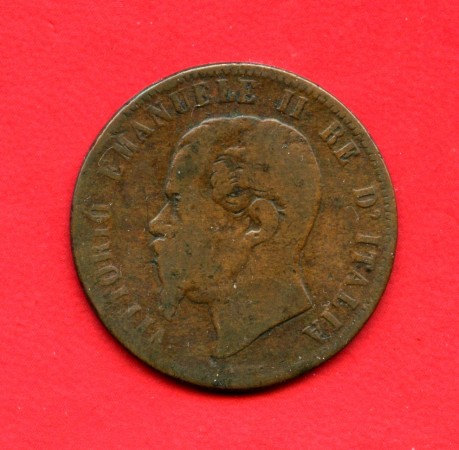 1863 - REGNO - LOTTO/M43131 - 10 CENTESIMI VITTORIO EMANUELE II°