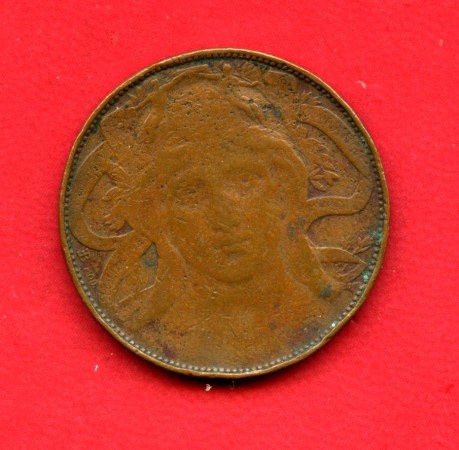 1906 - REGNO - LOTTO/M41870 - BUONO DA 20 CENTESIMI ESPOS. MILANO