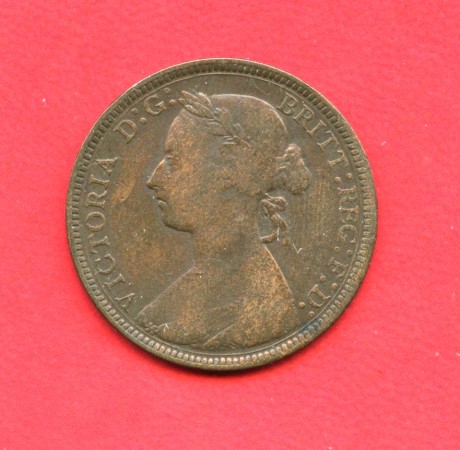1893 - GRAN BRETAGNA - 1/2  PENNY REGINA VITTORIA - LOTTO/M37757