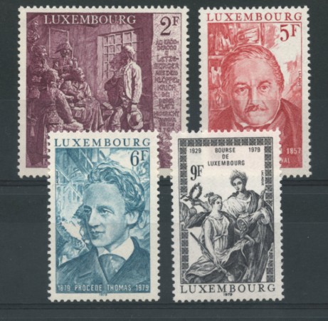 1979 - LOTTO/15026 - LUSSEMBURGO - ANNIVERSARI 4v. - NUOVI