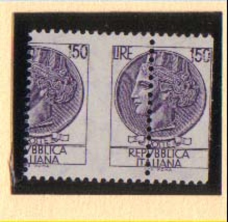 1976 - LOTTO/6641V -  REPUBBLICA - 150 LIRE SIRACUSANA VARIETA'