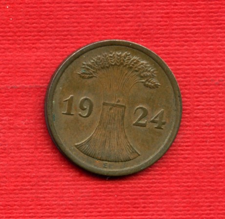 1924E - LOTTO/M23247 - GERMANIA - 2 PFENNIG  REP. WEIMAR