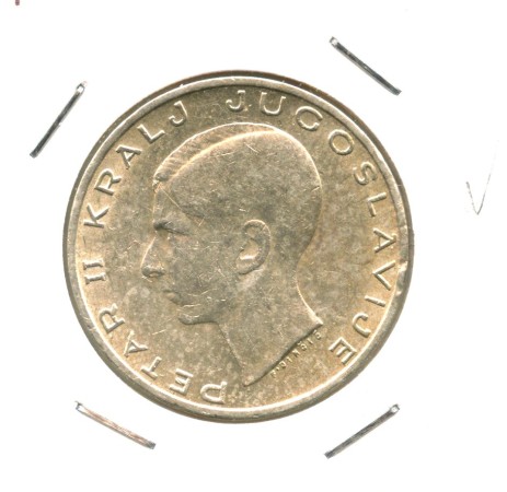 1938 - JUGOSLAVIA - LOTTO/M31068 - 20 DINARA ARGENTO