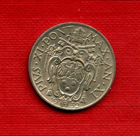 1932 - LOTTO/M22514 - VATICANO - 20 CENT. PIO XI°