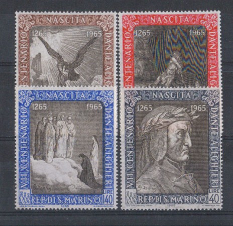 1965 - LOTTO/7899 - SAN MARINO - DANTE ALIGHIERI