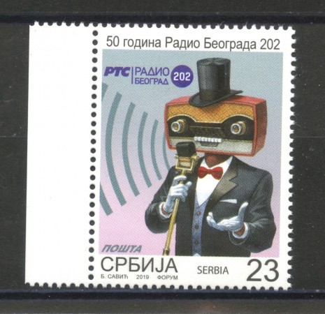 2019 - SERBIA REPUBBLICA - RADIO BELGRADO - NUOVO - LOTTO/35385