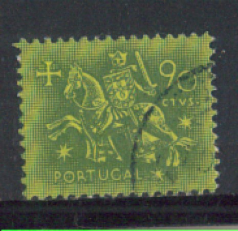 1953 - LOTTO/9745EU - PORTOGALLO - 90c. SIGILLO RE DENIS - USATO