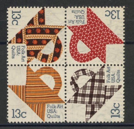 1978 - STATI UNITI - ARTIGIANATO POPOLARE 4v. - NUOVI - LOTTO/35679