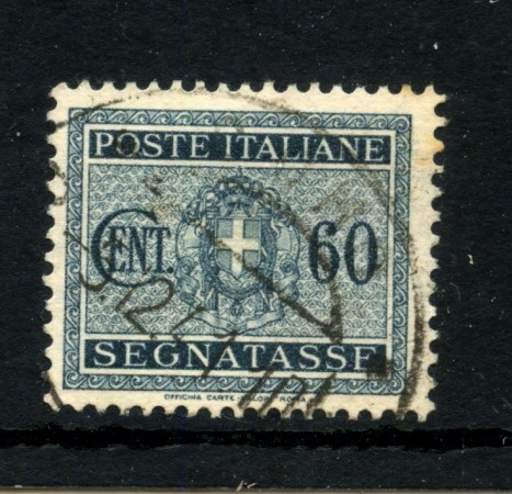 1934 - REGNO - LOTTO/48196 - 60 CENTESIMI SEGNATASSE USATO