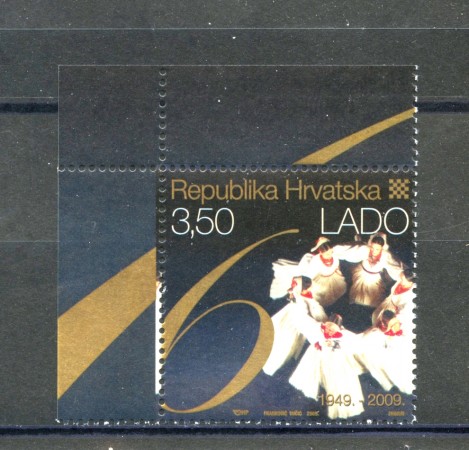 2009 - CROAZIA - LADO DANZE FOLCLORISTICHE - NUOVO - LOTTO/33102