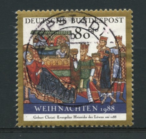 1988 -  LOTTO/12469 - GERMANIA - NATALE  - USATO
