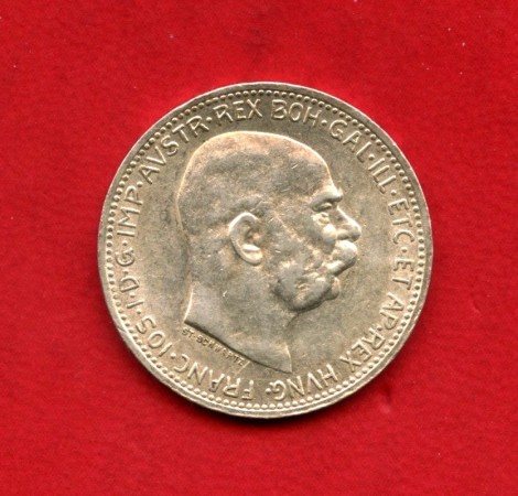 1914 - AUSTRIA - LOTTO/M47874 - 1 CORONA ARGENTO FRANCESCO GIUSEPPE