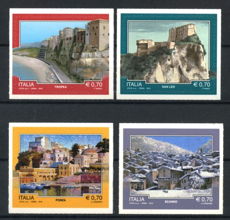 2013 - REPUBBLICA - TURISTICA 4v. - NUOVI - LOTTO/36836