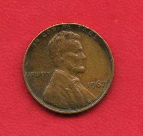 1967 - STATI UNITI - 1 CENT. LINCOLN - LOTTO/M26202