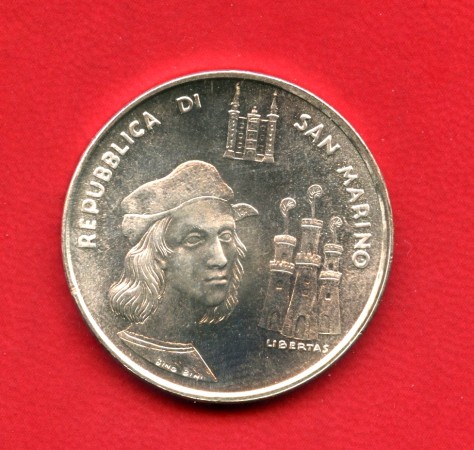 1983 - SAN MARINO - 500 LIRE ARGENTO RAFFAELLO SANZIO - LOTTO/M33618