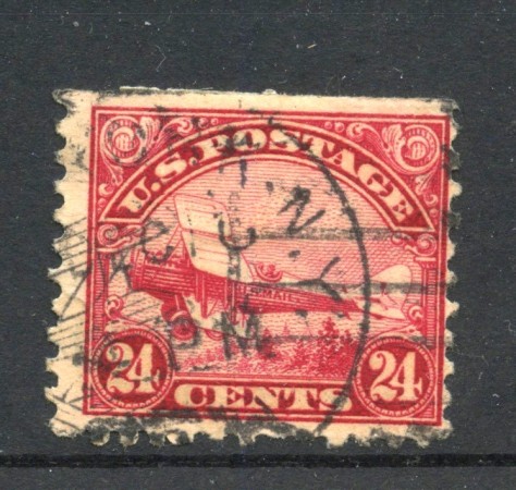1923 - STATI UNITI - LOTTO/48271 -  POSTA AEREA - 24 CENT. SERVIZIO AEREO NOTTURNO - USATO