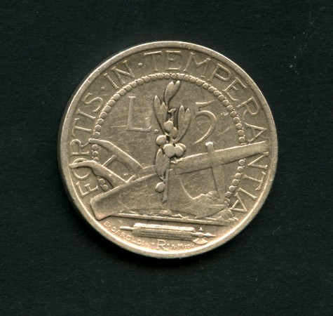 1931 - LOTTO/M16112 - SAN MARINO - 5 LIRE ARGENTO
