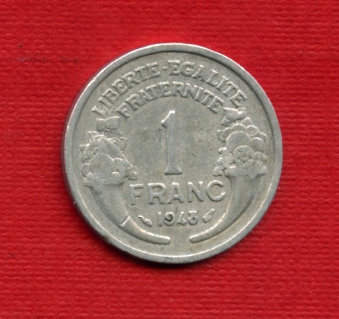 1948 - LOTTO/M21783 - FRANCIA - 1 FRANCO CORNUCOPIA