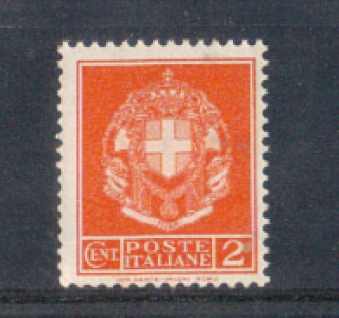 1929 - LOTTO/REG242AN - REGNO - 2c. ARANCIO IMPERIALE - NUOVO