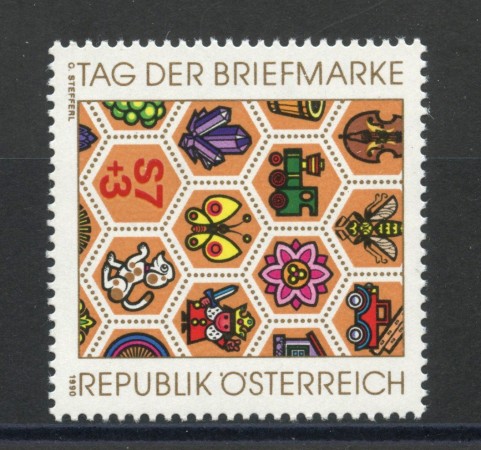 1990 - AUSTRIA - GIORNATA FRANCOBOLLO - NUOVO - LOTTO/39597